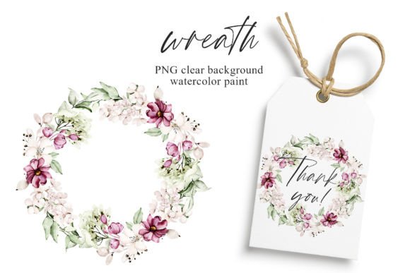 The Art of Watercolor: A Wreath for Modern Design