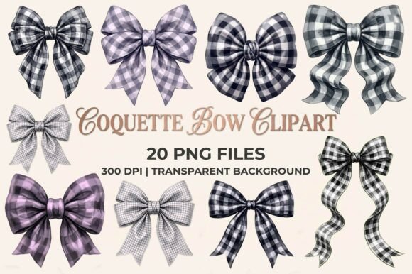 The Coquette Bow Sublimation Clipart Bundle: A Designer's Secret Weapon